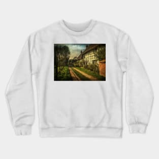 A Lane in Blewbury Oxfordshire Crewneck Sweatshirt